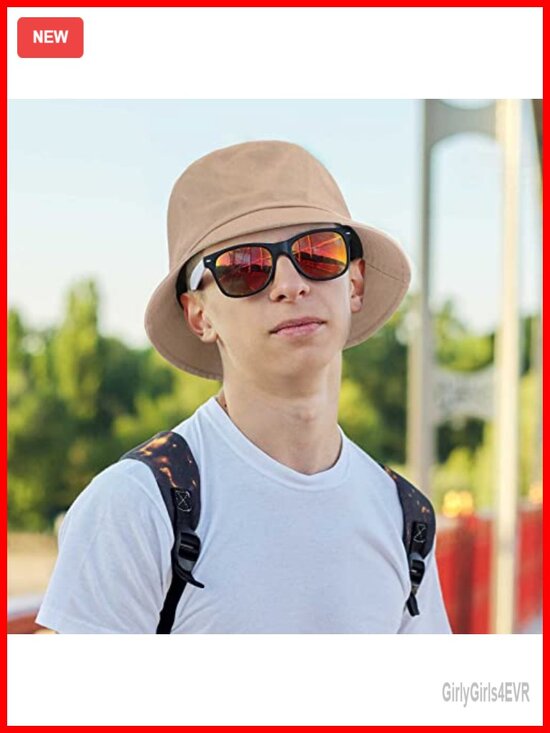 XXL Oversize Bucket Hat for Men Women Cotton Fishing Hats Sun Protection 3 Pack main image 3